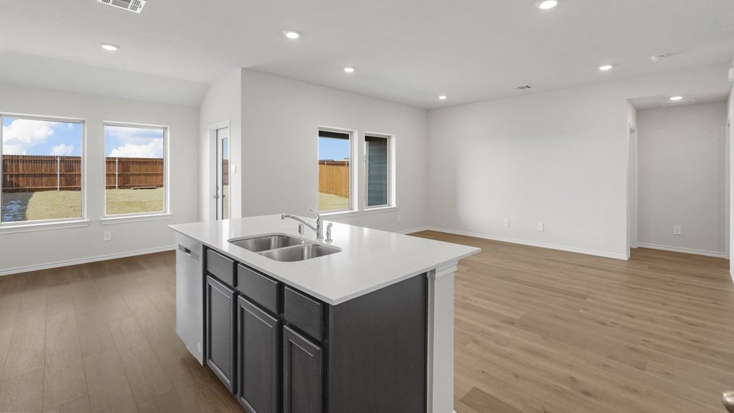 Furnished interior view inside a new home in Oak Valley Estates, Bullard (Image 5).