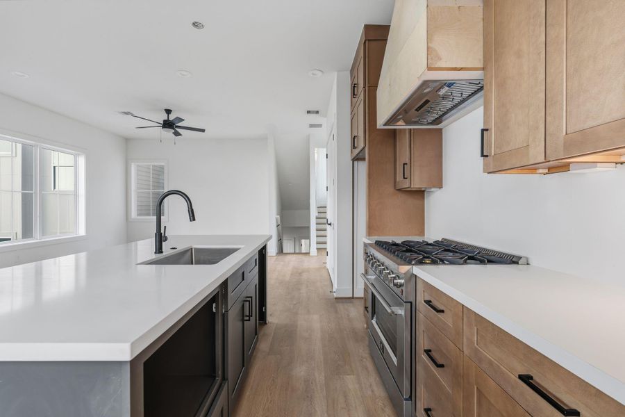 Furnished interior view inside a new home in , Houston (Image 9). Furnished interior view inside a new home in , Houston (Image 9).