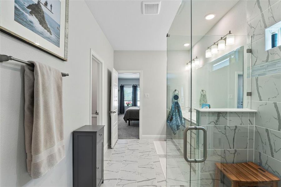 Furnished interior view inside a new home in Bayside, Rowlett (Image 31).