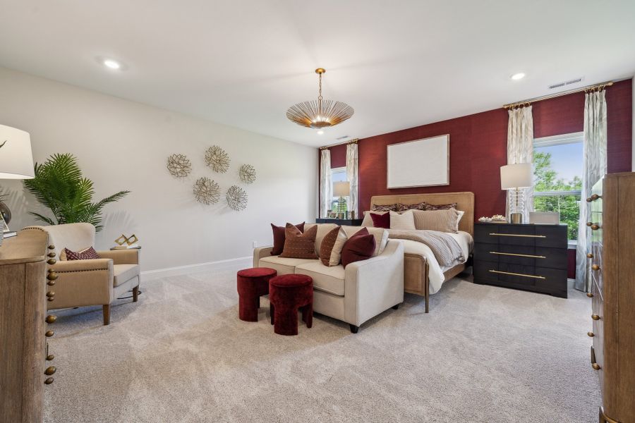Representative furnished interior of a home built from the Kenilworth by Taylor Morrison in Estates at Sugar Creek, Indian Land (Image 17).