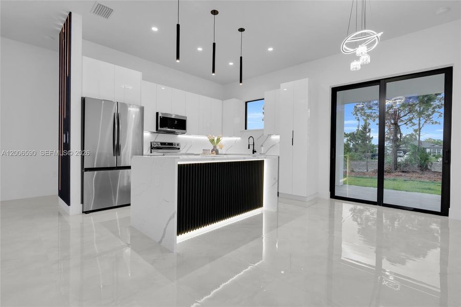 Furnished interior view inside a new home in , Lehigh Acres (Image 34).