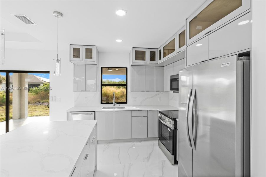 Furnished interior view inside a new home in , Lehigh Acres (Image 7).