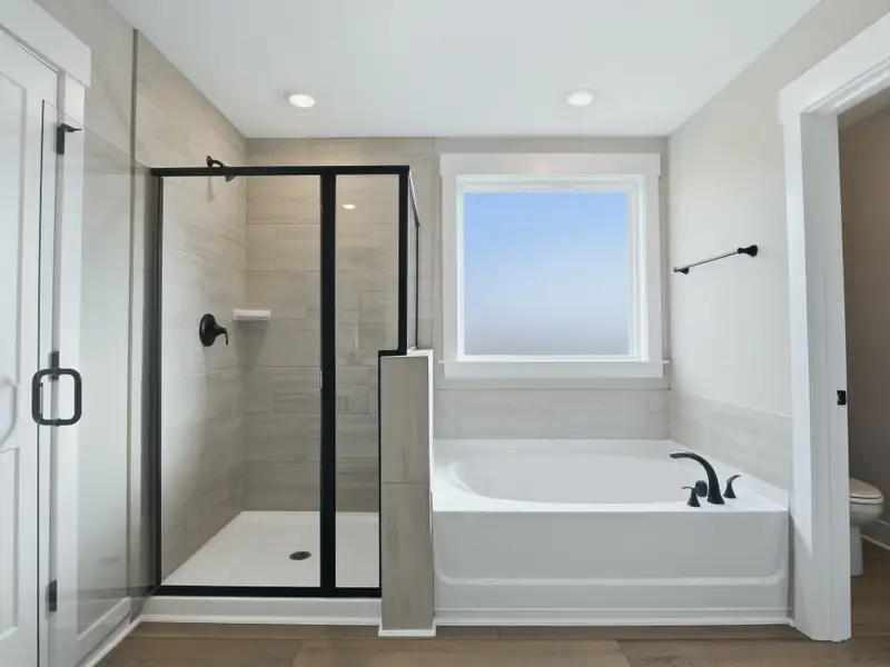 Furnished interior view inside a new home in Watkins Glen, Raleigh (Image 10).
