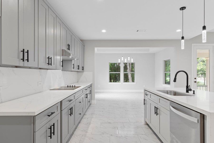 Furnished interior view inside a new home in , Bastrop (Image 6).