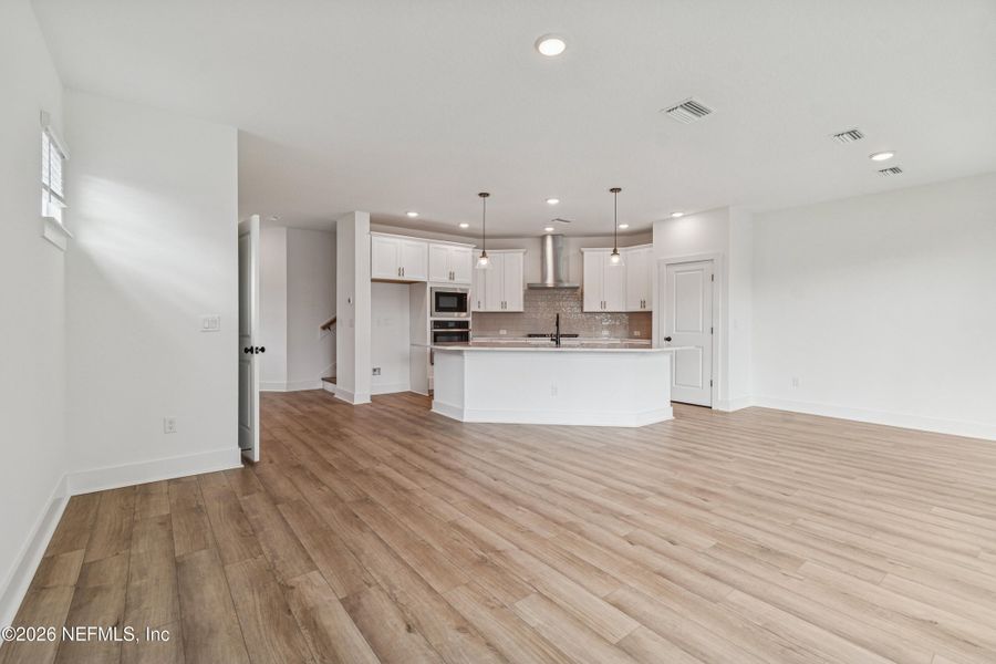 Spacious, unfurnished interior of a new home in Kettering at eTown - Traditional Collection, Jacksonville (Image 14).