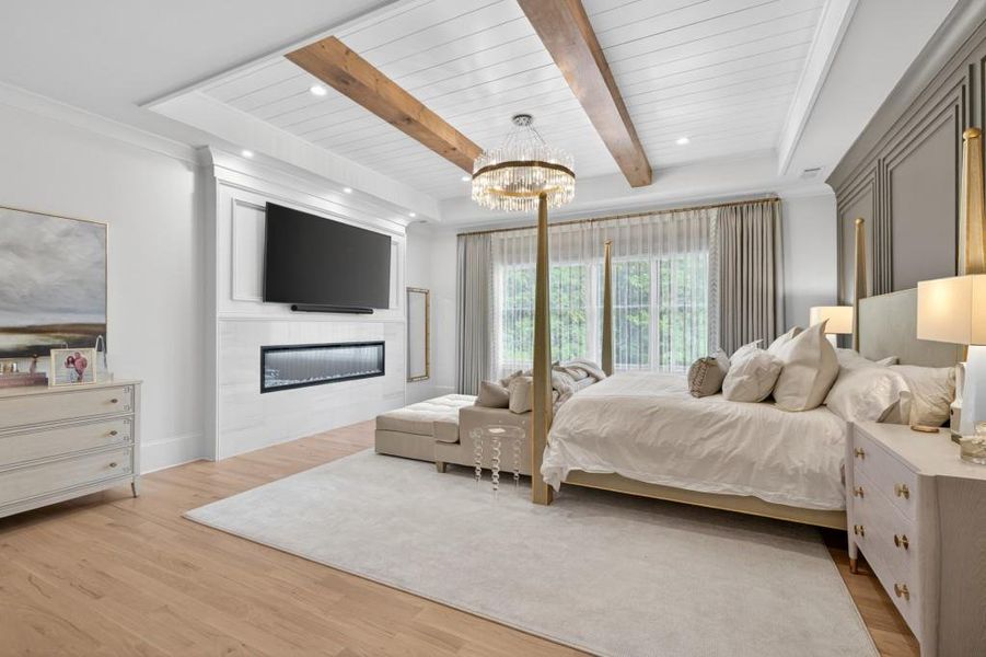Furnished interior view inside a new home in , Braselton (Image 45).