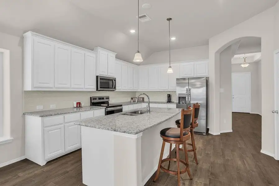 Furnished interior view inside a new home in Summer Crest, Fort Worth (Image 15).
