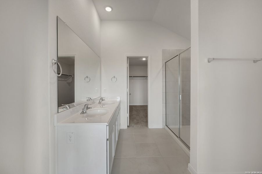 Furnished interior view inside a new home in Meadows at Clear Springs, New Braunfels (Image 8).