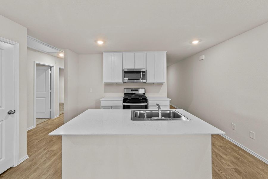 Furnished interior view inside a new home in Sunset Oaks, Maxwell (Image 6).