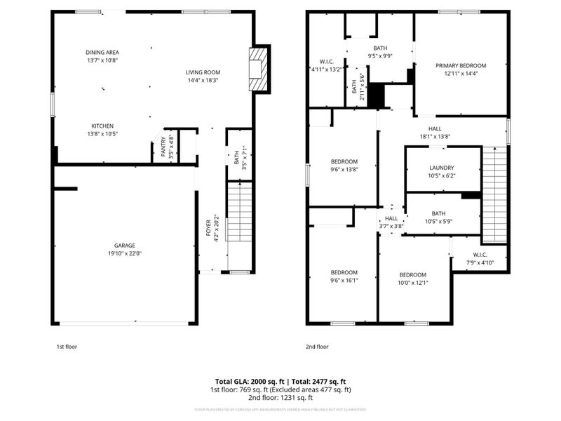 2D floor plan layout of this home in , Monroe, NC (Image 5). 2D floor plan layout of this home in , Monroe, NC (Image 5).