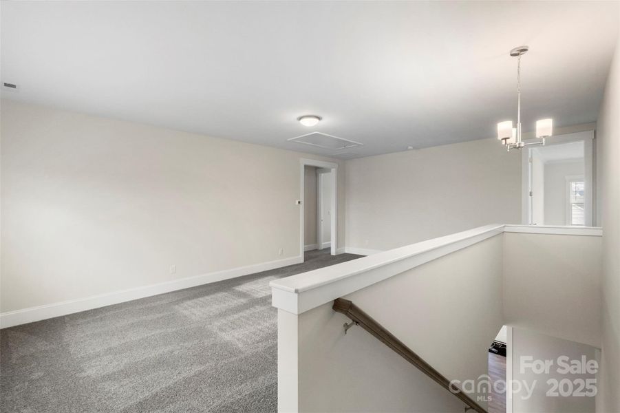 Spacious, unfurnished interior of a new home in Riverwalk, Rock Hill (Image 28).