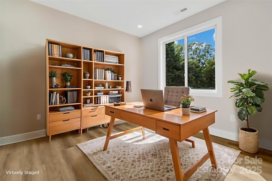 Furnished interior view inside a new home in , Asheville (Image 28).
