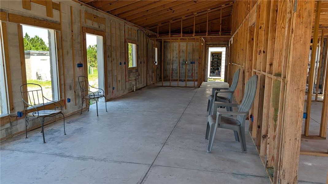 In-progress construction of a new home in , Punta Gorda, FL (Image 19).