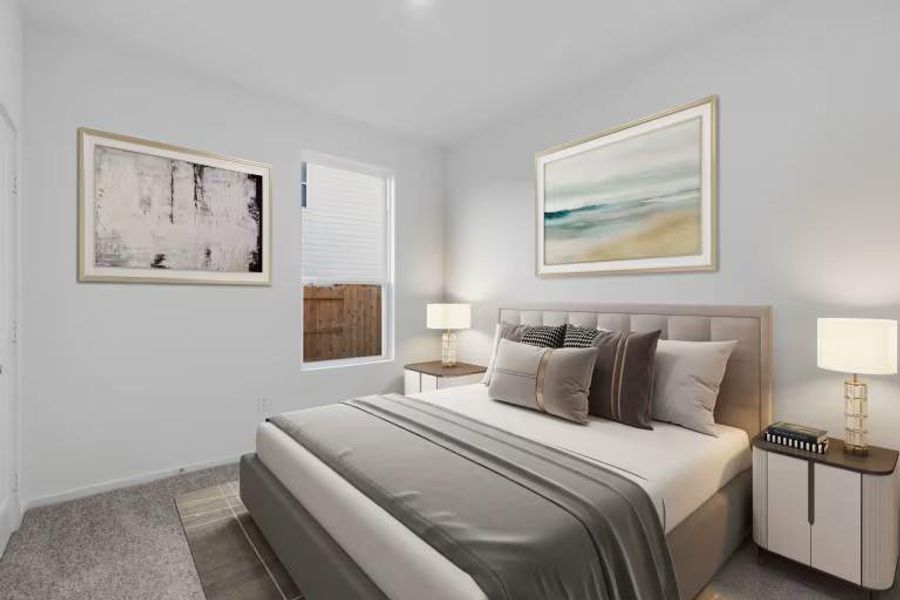MODEL HOME images may NOT be consistent with the finished product.