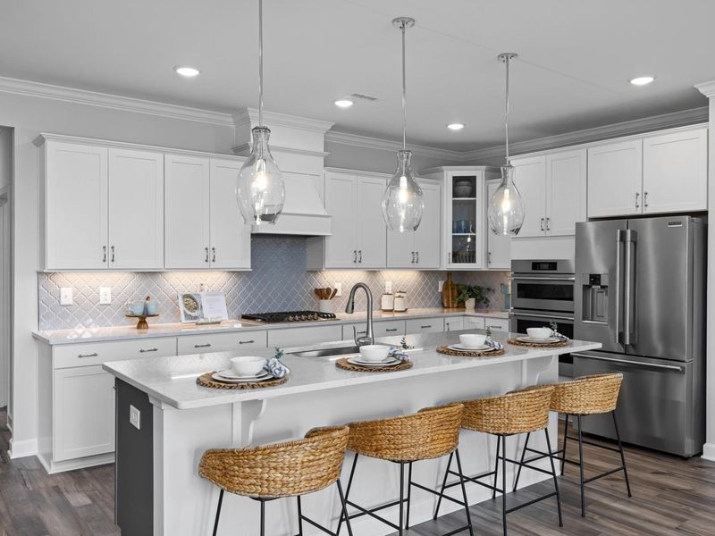 Representative furnished interior of a home built from the The Magnolia A by Davidson Homes LLC in Wendell Ridge, Wendell (Image 18).