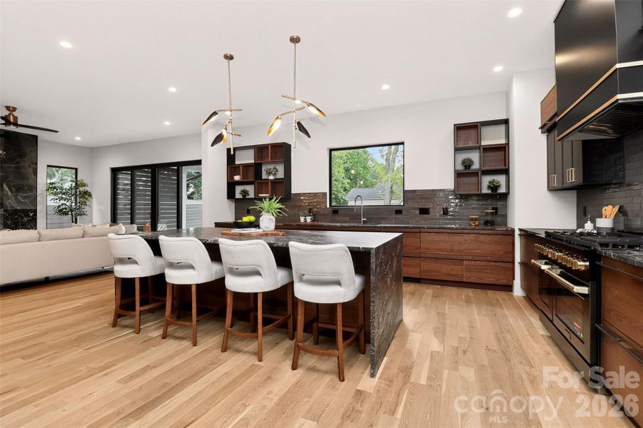 Furnished interior view inside a new home in , Charlotte (Image 13). Furnished interior view inside a new home in , Charlotte (Image 13).