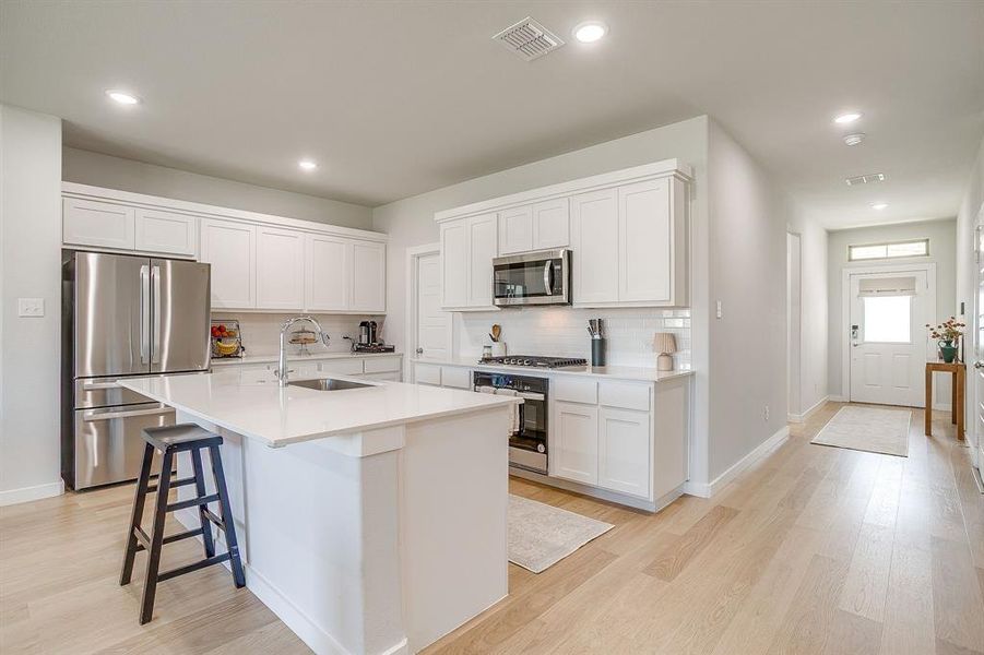 Furnished interior view inside a new home in Ventana, Fort Worth (Image 8).