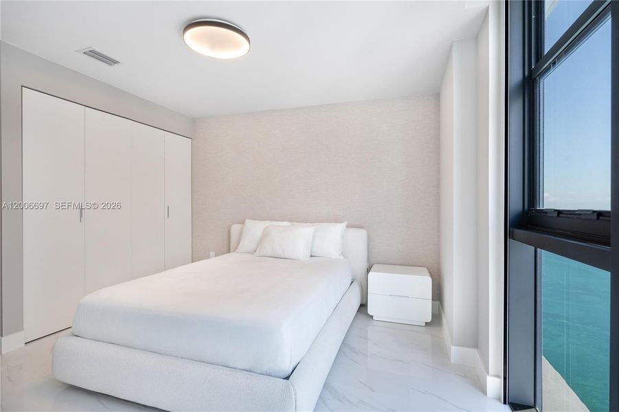 Furnished interior view inside a new home in , Miami (Image 9).