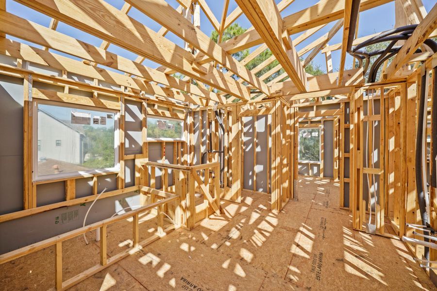 second floor primary bathroom