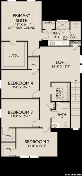 2D floor plan layout of this home in Hennersby Hollow, San Antonio, TX (Image 2). 2D floor plan layout of this home in Hennersby Hollow, San Antonio, TX (Image 2).