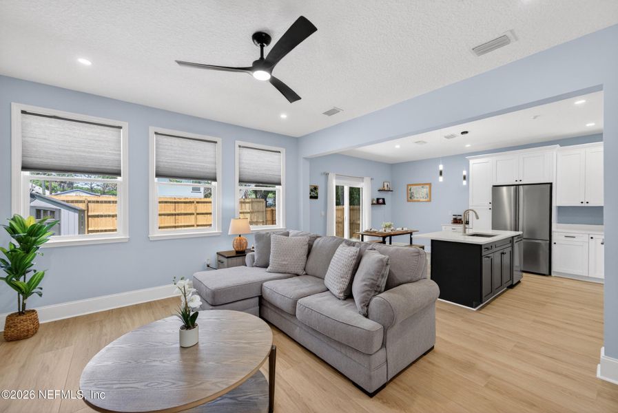 Furnished interior view inside a new home in , Atlantic Beach (Image 14). Furnished interior view inside a new home in , Atlantic Beach (Image 14).