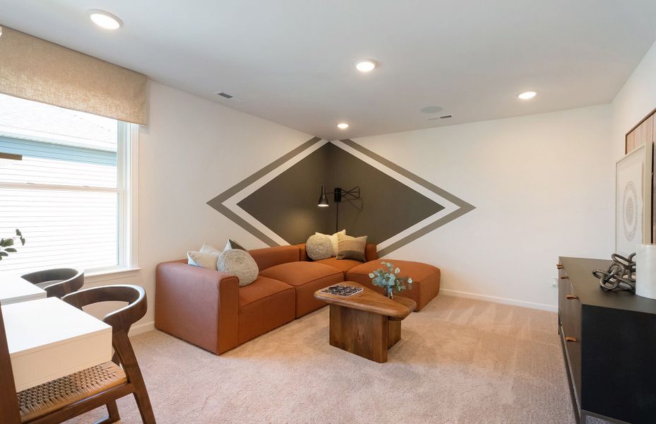 Furnished interior view inside a new home in Highlands of Carter's Station, Columbia (Image 28).