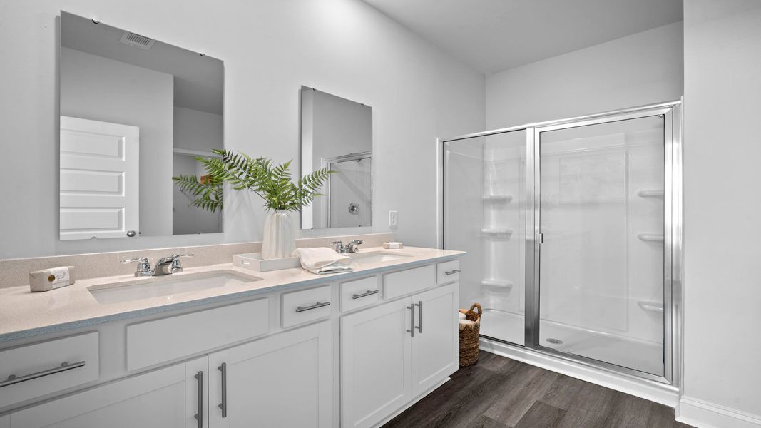 Furnished interior view inside a new home in The Pines at New Hampstead, Savannah (Image 8).