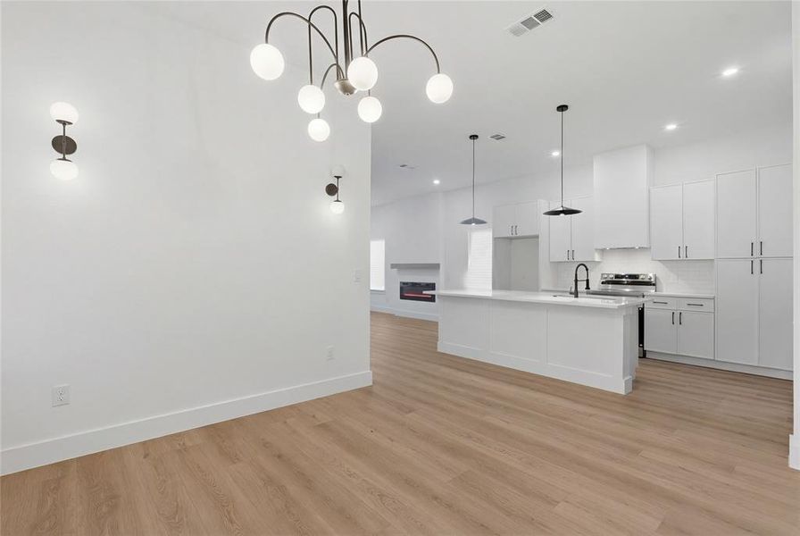 Spacious, unfurnished interior of a new home in , Dallas (Image 11). Spacious, unfurnished interior of a new home in , Dallas (Image 11).