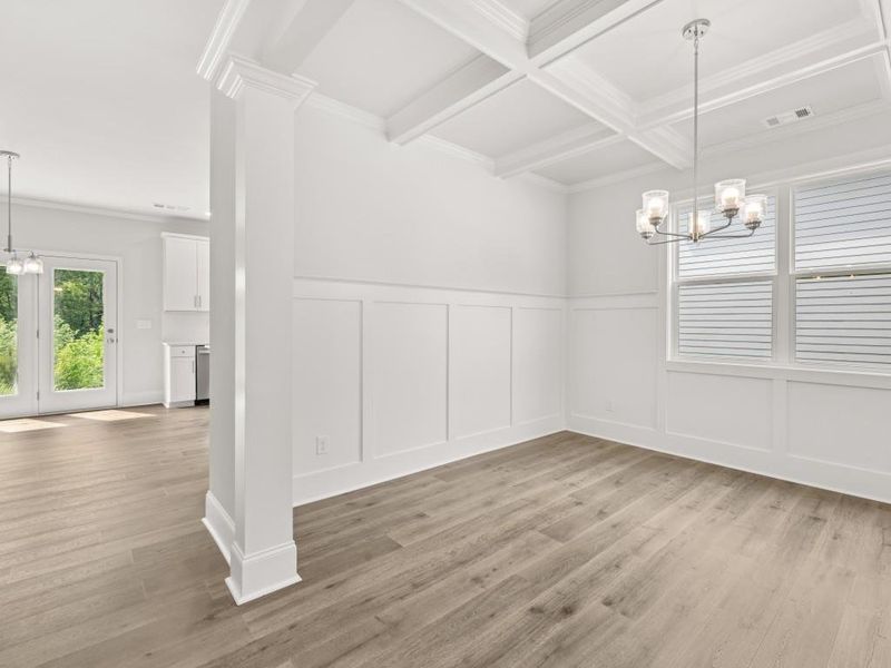 Spacious, unfurnished interior of a new home in Butner Estates, College Park (Image 40).