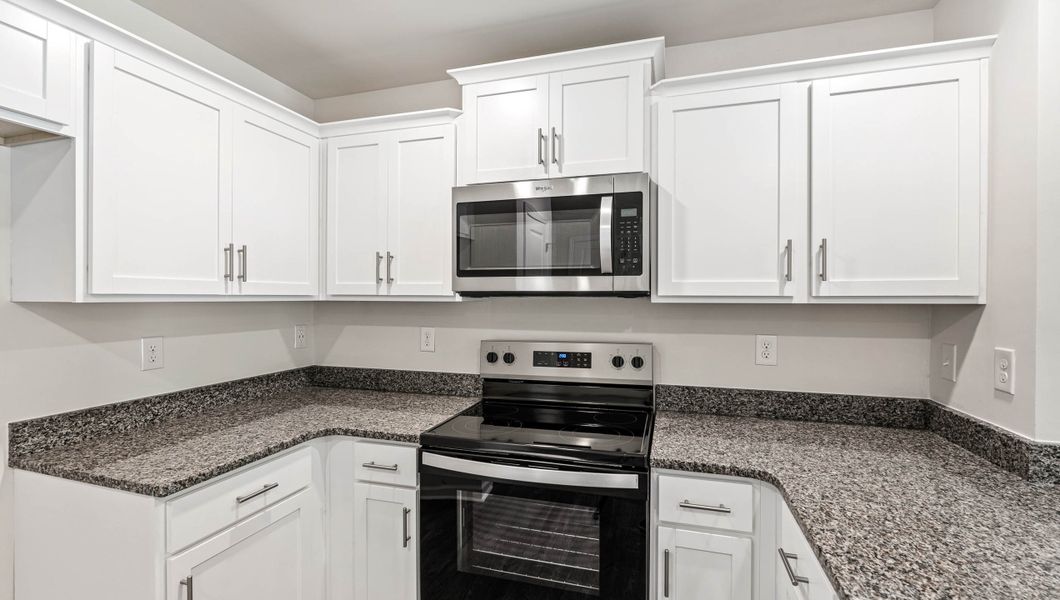 Furnished interior view inside a new home in Covington Village, Greer (Image 8).