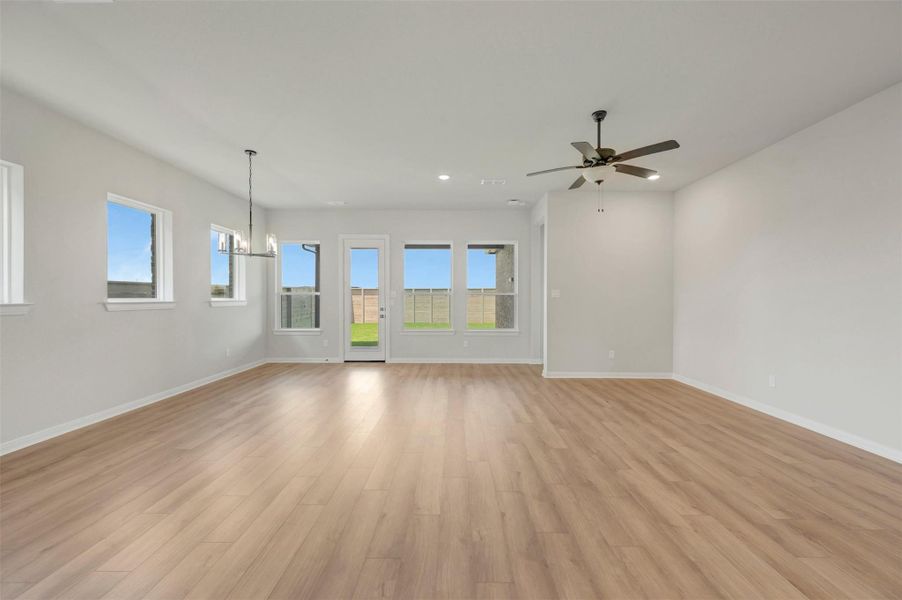 Spacious, unfurnished interior of a new home in Legacy - Retreat Collection, League City (Image 15).