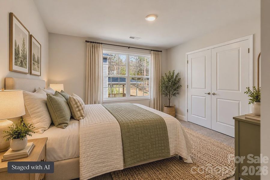 2911 Waterford Lane | Albemarle, NC 28001. Built by Adams Homes - Affordable NC Home 2604 Square Feet - Bedroom 2911 Waterford Lane | Albemarle, NC 28001. Built by Adams Homes - Affordable NC Home 2604 Square Feet - Bedroom