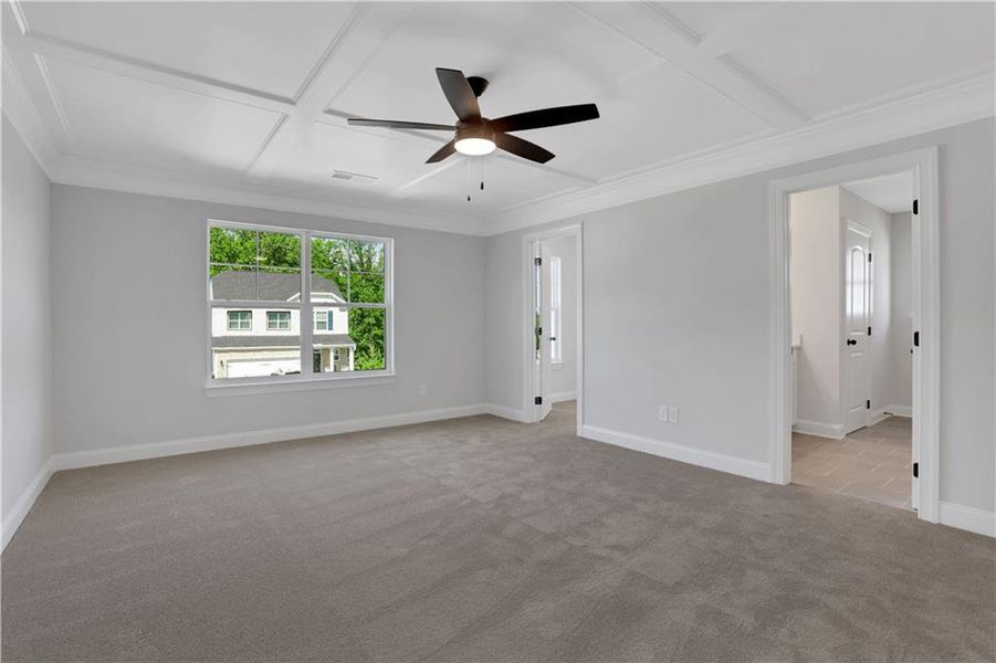 Spacious, unfurnished interior of a new home in Villas at Dawsonville, Dawsonville (Image 34).