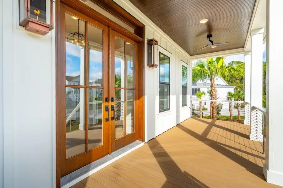 Exterior details and patio area of a home in , Mount Pleasant (Image 3).