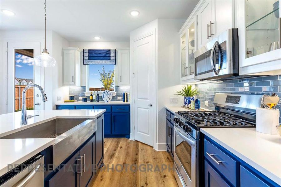 Furnished interior view inside a new home in Bel Air Village: 50ft. lots, Sherman (Image 32).