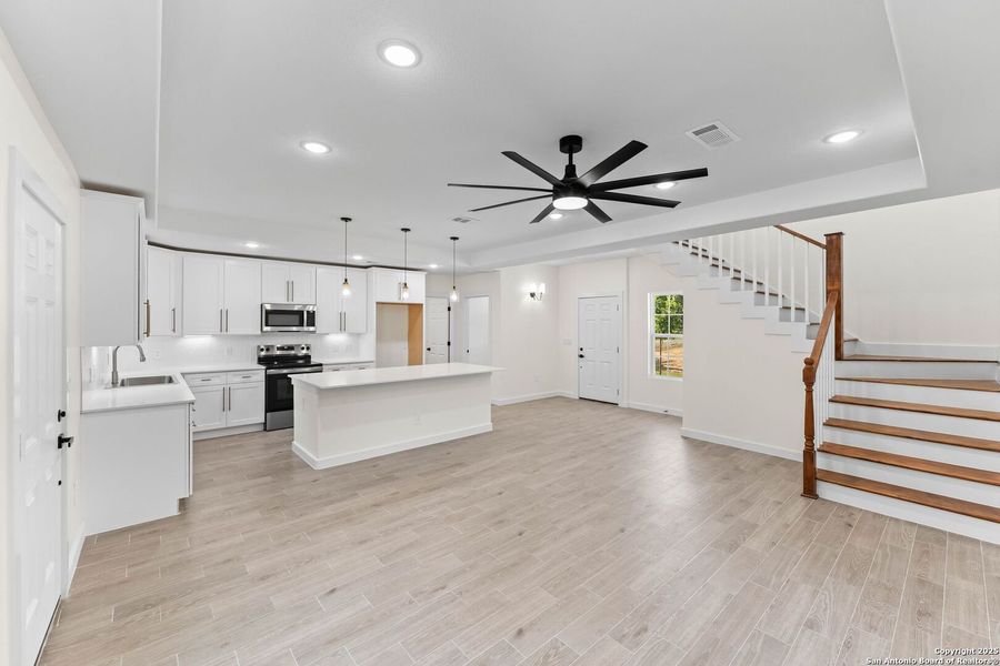 Furnished interior view inside a new home in , Canyon Lake (Image 2). Furnished interior view inside a new home in , Canyon Lake (Image 2).