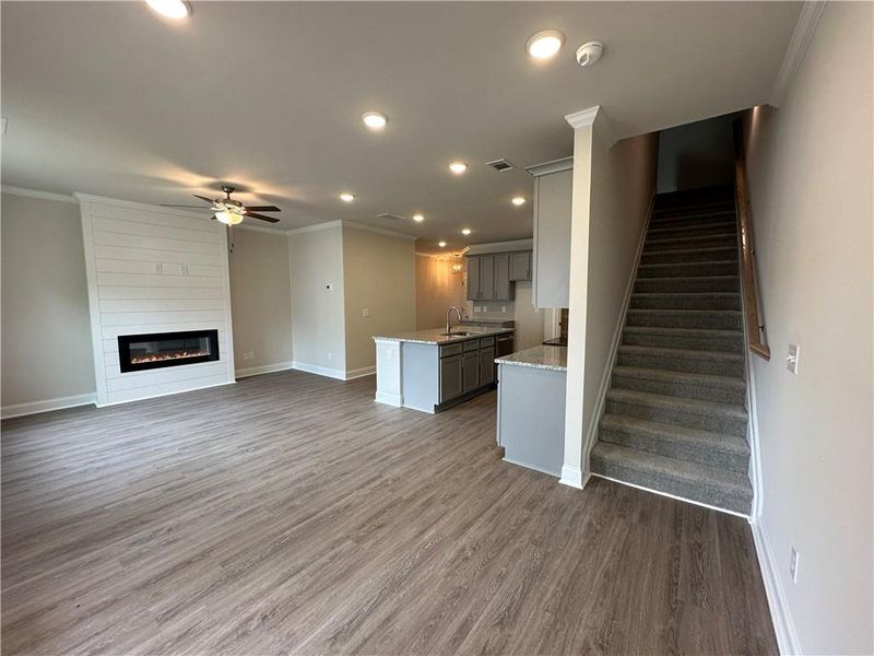Spacious, unfurnished interior of a new home in Mulberry Summit, Flowery Branch (Image 8).