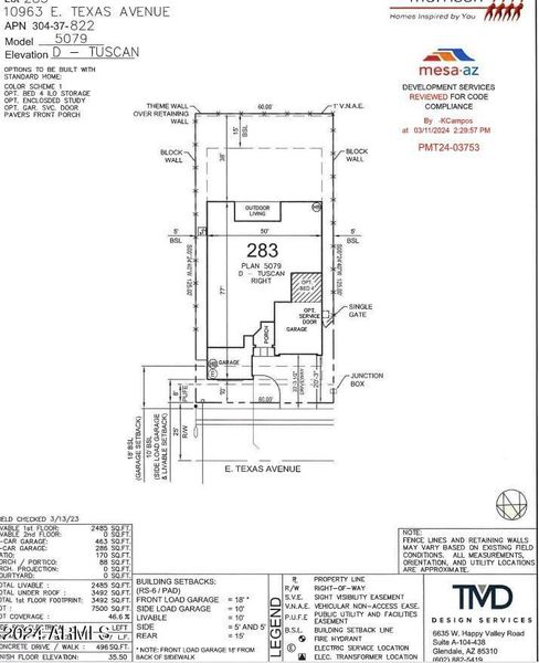 Plot plan