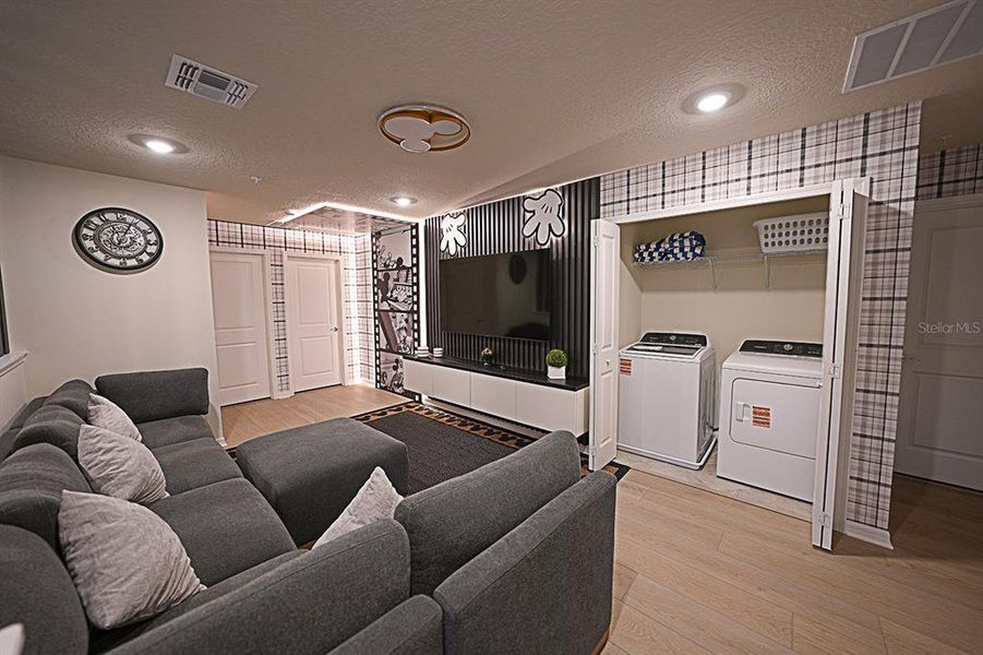 Furnished interior view inside a new home in , Clermont (Image 49).