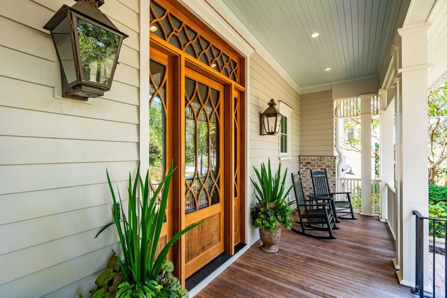 Exterior details and patio area of a home in , Mount Pleasant (Image 4).
