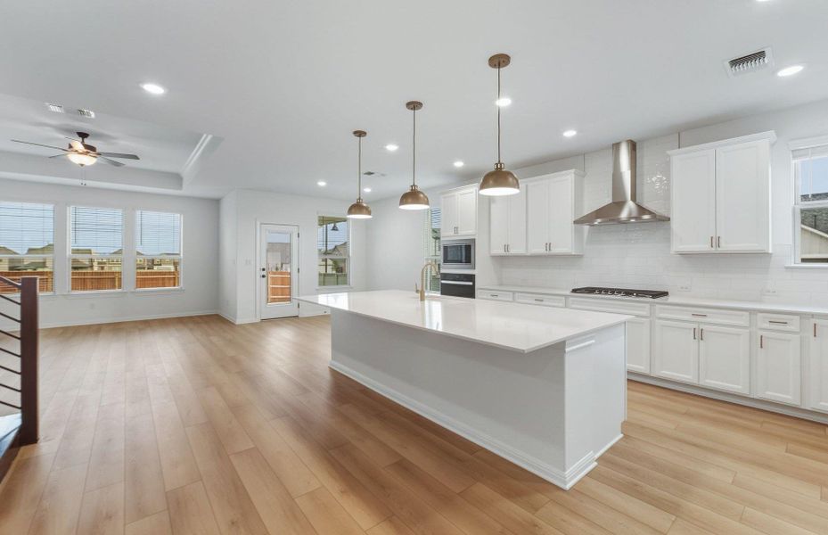 Furnished interior view inside a new home in Saddleback at Santa Rita Ranch, Liberty Hill (Image 10).
