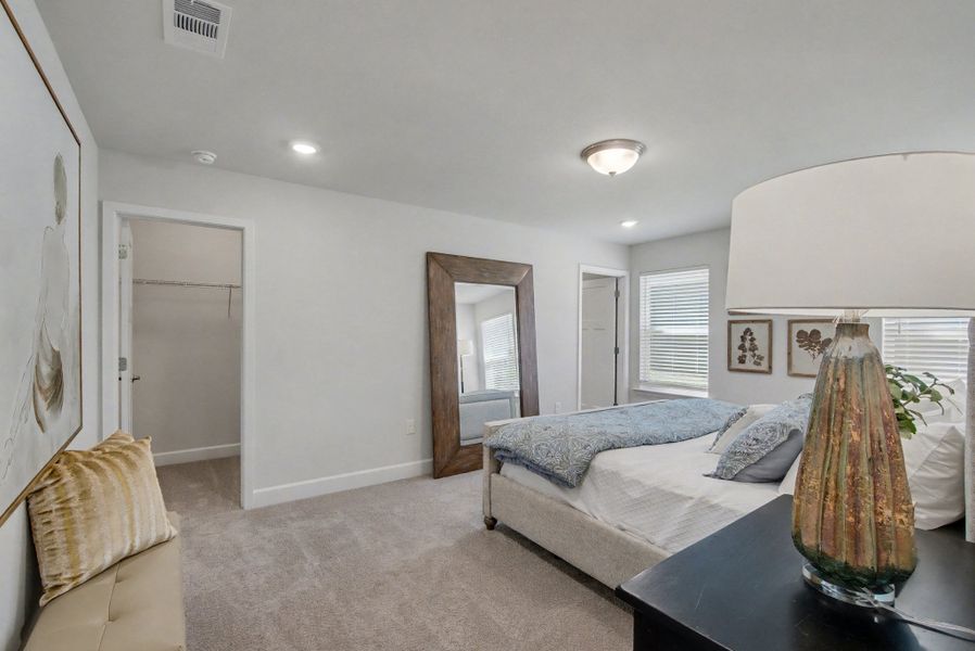 Representative furnished interior of a home built from the Plan 1250 by Adams Homes in Turtle Creek, Cantonment (Image 19).