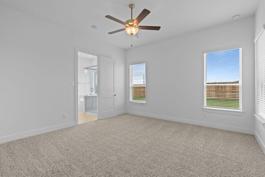 Spacious, unfurnished interior of a new home in Attwater, Waller (Image 22).
