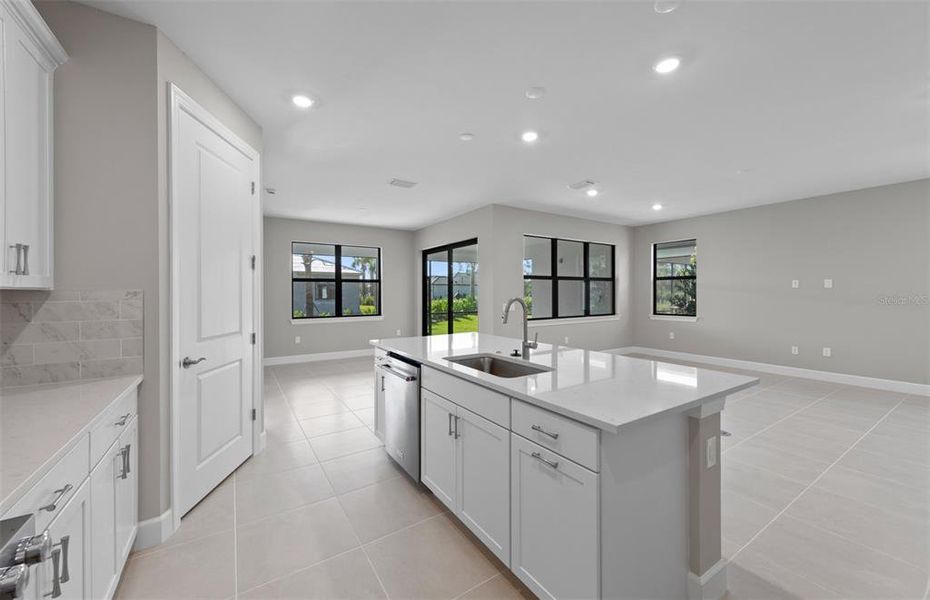 Furnished interior view inside a new home in , North Port (Image 7).