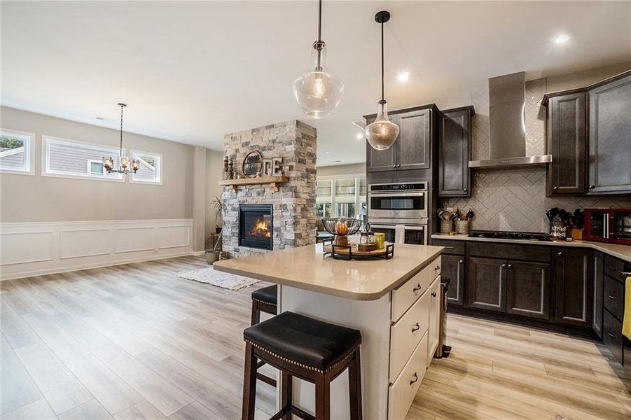 Furnished interior view inside a new home in , Dallas (Image 17).