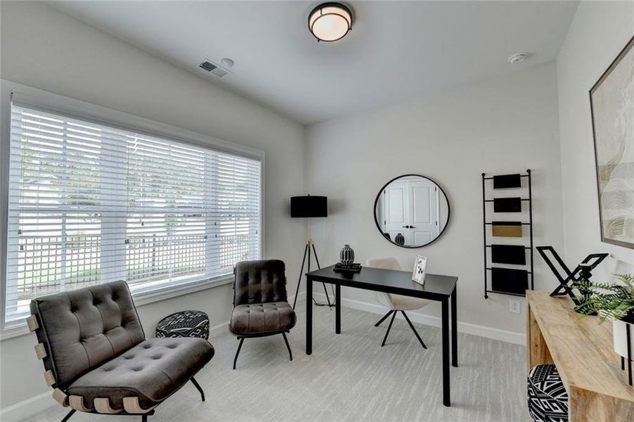 Furnished interior view inside a new home in , Kennesaw (Image 28).