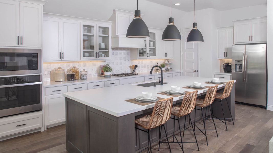 Furnished interior view inside a new home in Hillstead, Lavon (Image 9). Furnished interior view inside a new home in Hillstead, Lavon (Image 9).