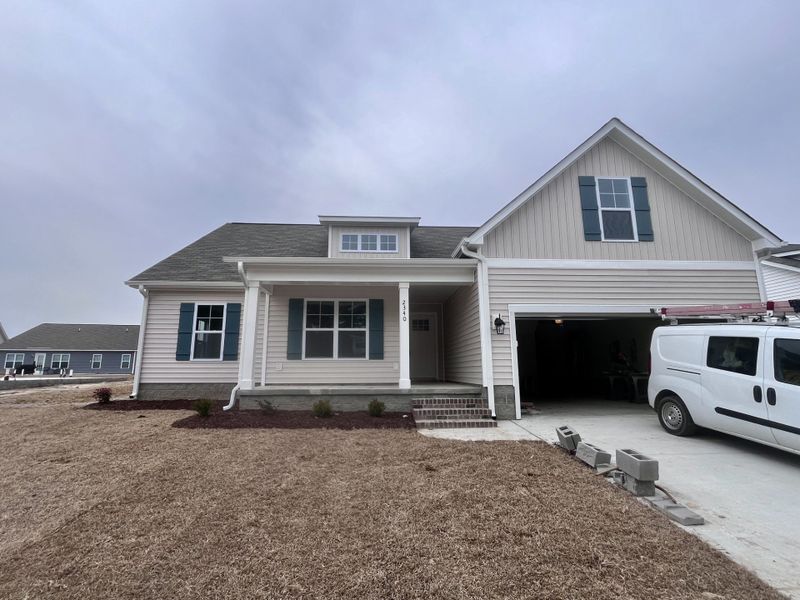 In-progress construction of a new home in Davenport Farms, Winterville, NC (Image 6).