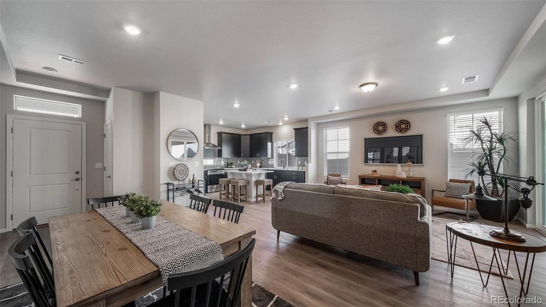 Furnished interior view inside a new home in , Aurora (Image 16).