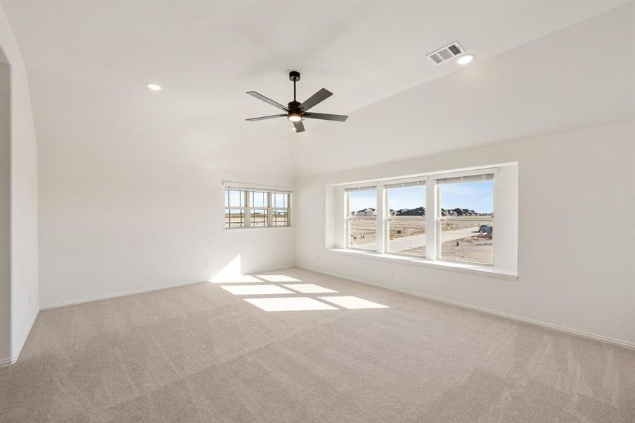 Spacious, unfurnished interior of a new home in Meadow Vista 60-65, Anna (Image 33). Spacious, unfurnished interior of a new home in Meadow Vista 60-65, Anna (Image 33).